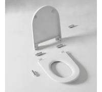 Geberit Asiento de inodoro con tapa para Geberit AquaClean Sela, blanco alpino,