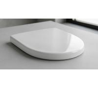 Geberit Asiento de inodoro Renova con tapa, blanco, con bisagras de acero inoxid