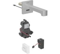 Geberit Brenta mezclador de lavabo, proyecciÃ³n 170mm, sin mezclador, funcionamiento por red, para caja de funciÃ³n oculta, 116.271., Color: Ã?ptica Acero inoxidable/bruÃÂ±ido, con revestimiento fÃÂ¡cil de limpiar - 116.271.SN.1