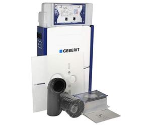 Geberit - Cisterna empotrable UP320 Kombifix, Ancho 420 mm, diseño Altura 760 mm, 2 de caudal de, 1 pieza, geb110300005