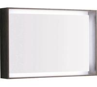 Geberit Citterio espejo 88.4x58.4 cm rectangular con iluminación madera 500.572.JJ.1