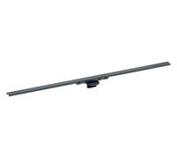 Geberit CleanLine50 Canaletas de ducha, longitud 30-110cm (se puede cortar a medida), 154.448.QC.2, Color: pulido / cromo negro