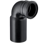 Geberit Conexión PE Codo 90° para WC de Pared d110/90