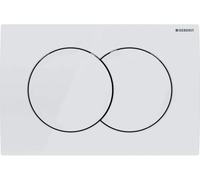 Geberit Delta01 botón de descarga para WC blanco 115.107.11.1