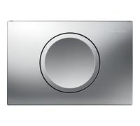 Placa de accionamiento Geberit Delta15 para cisterna-parada-corriente, 115.120.46.5, Color: Cromado mate