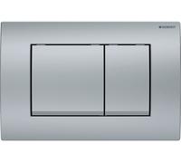 Geberit Delta20 botón de descarga para WC cromo mate 115.137.46.1