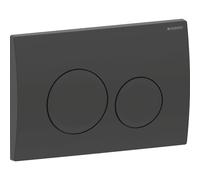 Geberit Delta20 botón de descarga para WC negro 115.127.14.1