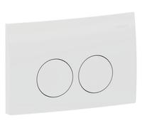 Geberit Delta25 Placa de accionamiento para doble descarga, 115125115, Color: blanco-alpino - CM