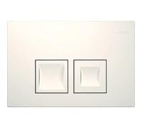 Geberit placas de accionamiento Delta35 para doble descarga, 115.135.11.5, Color: blanco-alpino