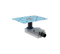 Geberit - Desagüe Geberit Para Ducha De Obra, Altura De La Estructura Del Suelo A Partir De 65 Mm: D40Mm (154.052.00.1)