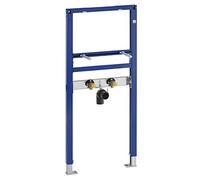 Geberit Duofix 111430001 65191 2 - Elemento de montaje en seco para lavabo, placa de conexión ajustable en altura o profundidad