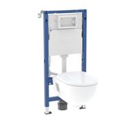 Geberit Duofix Basic conjunto de inodoro con tapa y marco 118.343.00.3