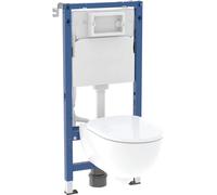 Geberit Duofix Basic conjunto de inodoro con tapa y marco 118.345.00.3