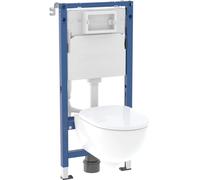 Geberit Duofix Basic conjunto marco para inodoro + taza + tapa 118.347.00.3
