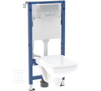Geberit Duofix Basic Delta35 Selnova Square 118.340.21.3