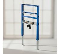 Geberit Duofix Elemento para lavabo, 82-98 cm, grifería de pie, 111.485.00.1