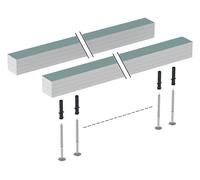 Geberit Duofix Set tiras de panel, encoladas, 300x5x5cm, 111.288.00.1