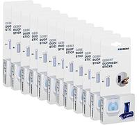 Geberit Duofresh Sticks - Piedras de inodoro - Aroma fresco y limpieza higiénica - Azul - 96 unidades - Limpiador de WC - Limpiador - Tabs de inodoro
