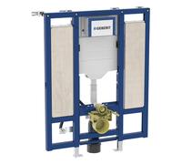 Geberit Elemento Duofix para inodoro suspendido, 112cm, con cisterna oculta Sigma 12cm, sin barreras, para barras de apoyo y agarre, 111375006 - CM