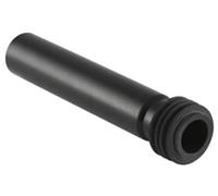 Geberit - Extensión De Codo De Descarga Geberit Con Junta De Manguito: Negro (152.489.16.1)