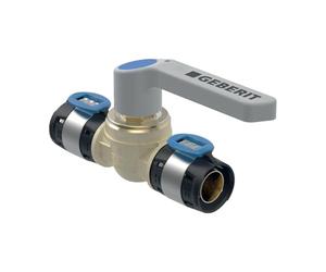 Geberit FlowFit - Válvula de bola con palanca de accionamiento (32 mm)