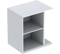 Geberit iCon elemento lateral con caja de almacenamiento de pared, 37x40x27,3 cm, 502325, 502.325.01.1, Color: lacado blanco de alto brillo