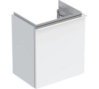 Geberit iCon mueble bajo lavabo, 1 puerta derecha, 37x41,5x27,9 cm, 502300, 502.300.01.2, Color: Frontal/carcasa: blanco/lacado de alto brillo, mango: cromado brillante