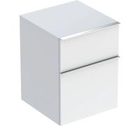 Geberit iCon armario 45x47.6x60 cm suspendido, lateral blanco-cromo 502.315.01.2