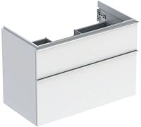 Geberit iCon armario 88.8x47.6x61.5 cm suspendido, para lavabo blanco-cromo 502.305.01.2