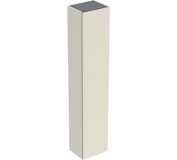 Geberit iCon armario alto con una puerta, 36x180x29,1 cm, 502316, 502316JL1, Color: gris arena lacado alto brillo - CM