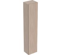 Geberit iCon armario alto con una puerta, 36x180x29,1 cm, 502316, Color: Estructura de madera de roble / melamina - 502.316.JH.1