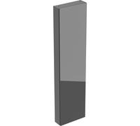 Geberit iCon armario alto con una puerta, 45x180x15 cm, 502317, 502.317.JK.2, Color: Cuerpo: lava / lacado mate, frontal: lava / cristal brillante