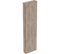 Geberit iCon armario alto con una puerta, 45x180x15 cm, 502317, 502.317.JR.1, Color: Estructura de madera de nogal americano / melamina