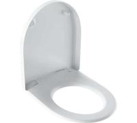 Geberit iCon Asiento de inodoro con tapa, blanco, con mecanismo de cierre suave, 574130000