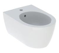 Geberit iCon bidé mural con rebosadero, forma cerrada, blanco, 501898, 501898008, Color: blanco/KeraTect - CM