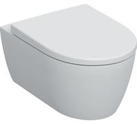 Geberit iCon conjunto taza de inodoro + tapa suspendido sin reborde blanco brillante 501.664.00.8