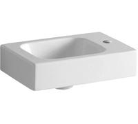 Geberit iCon lavabo 38x28 cm rectangular clásico-para mueble blanco 124736000