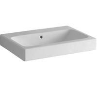 Geberit iCon lavabo 60x48.5 cm rectangular clásico-para mueble blanco brillante 124063000