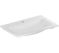 Geberit iCon lavabo para muebles, 1 agujero para grifo, sin rebosadero, 750x480mm, 501844002, Color: blanco / KeraTect - CM