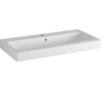 Geberit iCon lavabo 90x48.5 cm rectangular clásico-para mueble blanco 124090000