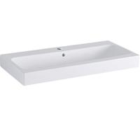 Geberit iCon lavabo 90x48.5 cm rectangular para mueble blanco brillante 124090600