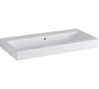 Geberit iCon lavabo 90x48.5 cm rectangular para mueble blanco brillante 124093600
