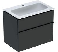 Geberit iCon lavabo con mueble 75 cm grafito 502.336.JK.1