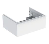 Geberit iCon mueble bajo lavabo, 1 cajÃ³n, 59,2x24,7x47,6 cm, 502310, Color: Frente/carcasa: blanco/lacado mate, asa: blanco/recubrimiento en polvo mate - 502.310.01.3