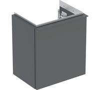 Geberit iCon mueble bajo lavabo, 1 puerta derecha, 37x41,5x27,9 cm, 502300, 502300JK1, Color: Frente/carcasa: lava/lacado mate, asa: lava/recubrimiento en polvo mate - CM