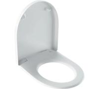 Geberit iCon WC asiento con tapa blanco, con cierre rápido y mecanismo de cierre suave, 500.670.01.1