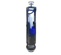 Geberit Impuls 240 - Sifón de válvula de descarga dual por cisterna de inodoro con actuador Cr-Pl