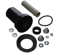 Geberit - Juego De Conexión Geberit Para Inodoro Suspendido, Longitud 18,5 Cm, Con Junta Anular: D90Mm D1=45Mm Cromado Mate (152.404.46.1)