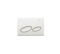 Geberit Kappa20 placas de accionamiento para doble descarga, accionamiento desde arriba/delante para UP200, 115228111, Color: Blanco - CM