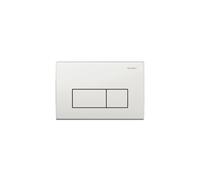 Geberit Kappa50 Placa de accionamiento, para doble descarga, 115.260.11.1, Color: blanco